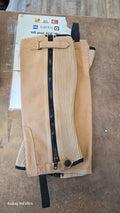 Beige Auken Half Chaps, XL