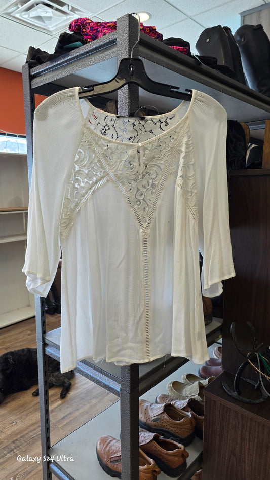 White  Dress Shirt, XL