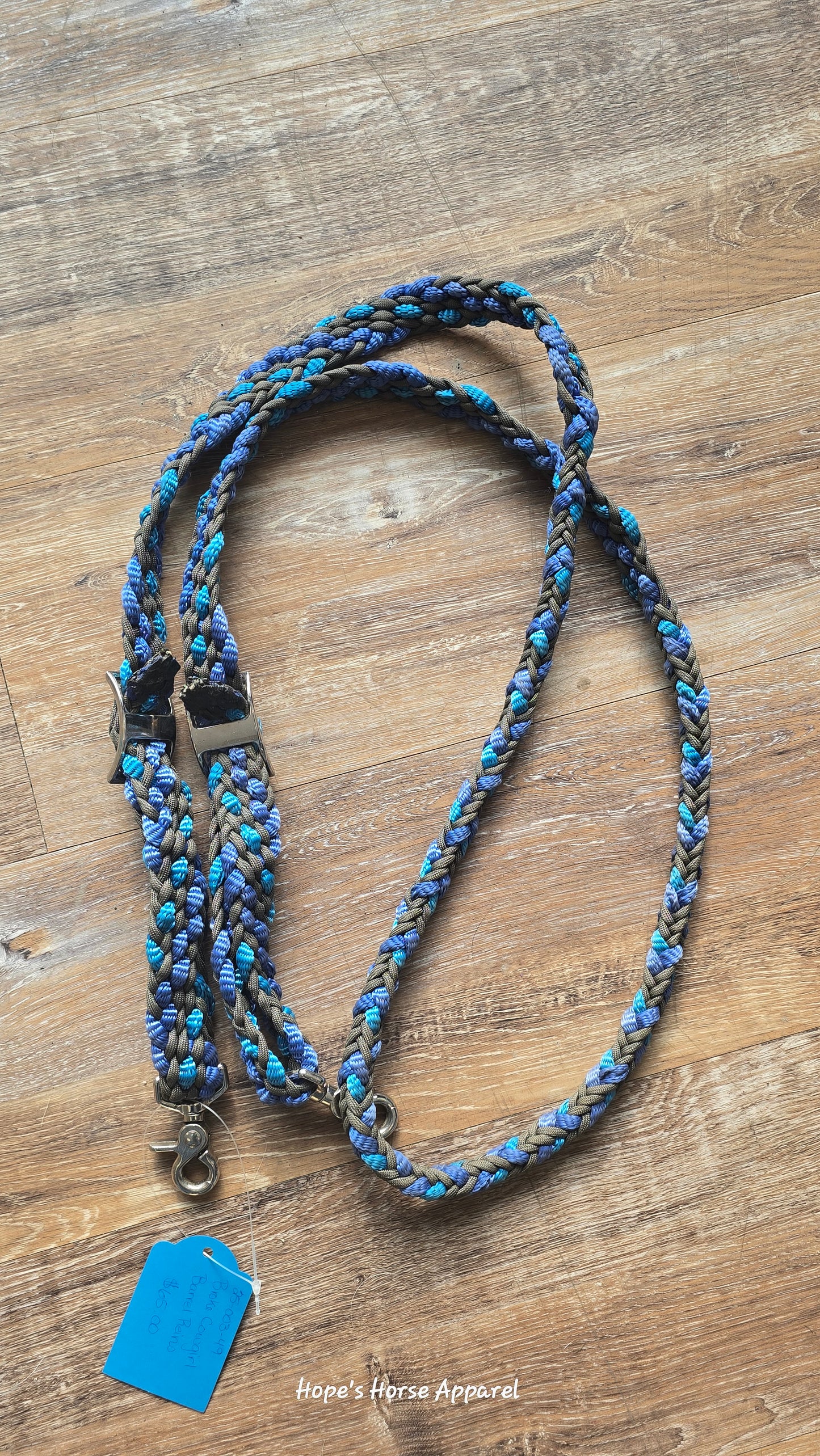 Broke Cowgirl Barrel Reins