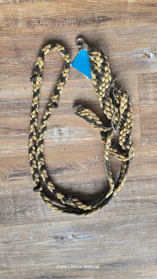 Broke Cowgirl Barrel Reins