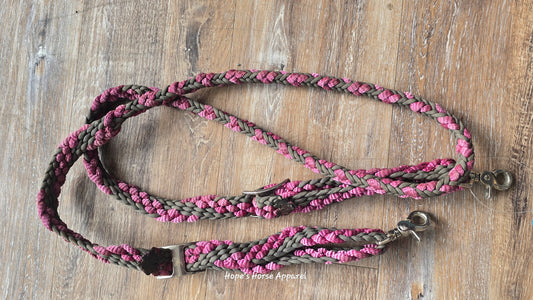 Broke Cowgirl Barrel Reins