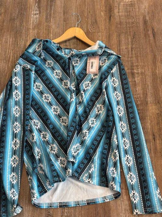 Stretchy Western Shirt, 2xl