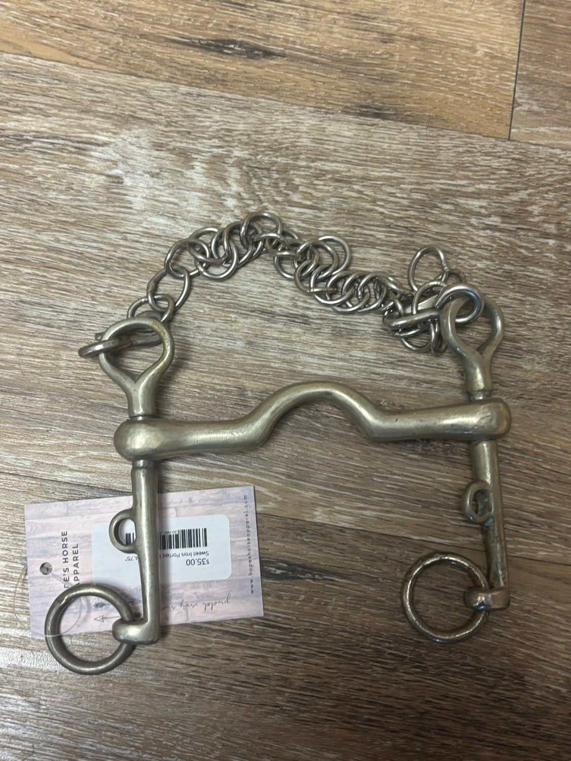 Sweet Iron Ported Pelham, 4.75"