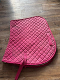 Pink Century English Saddle Pad
