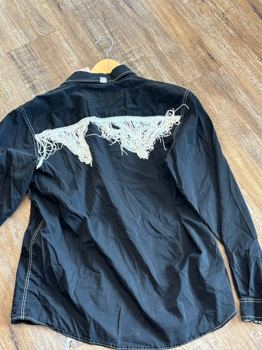 Fringe Western Shirt, xl