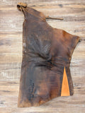 Brown  bull hide chaps
