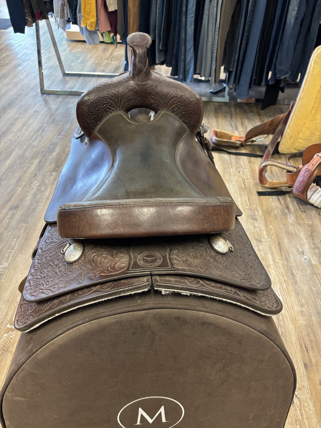 Western Rawhide Western Saddle