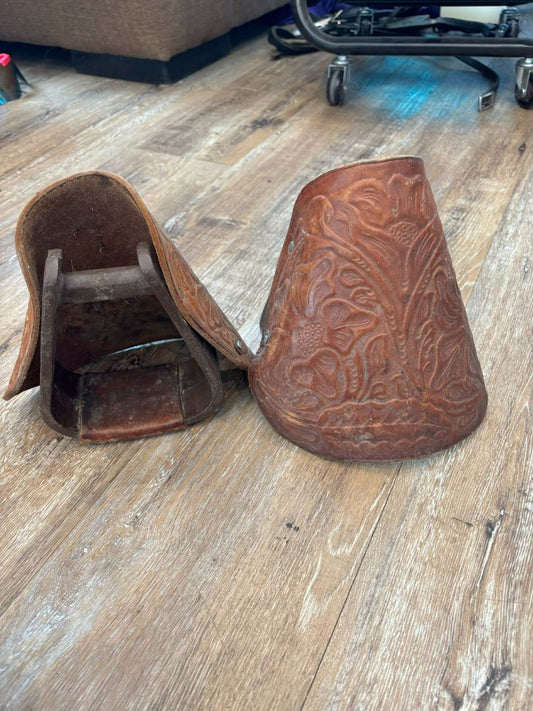 western kids stirrups
