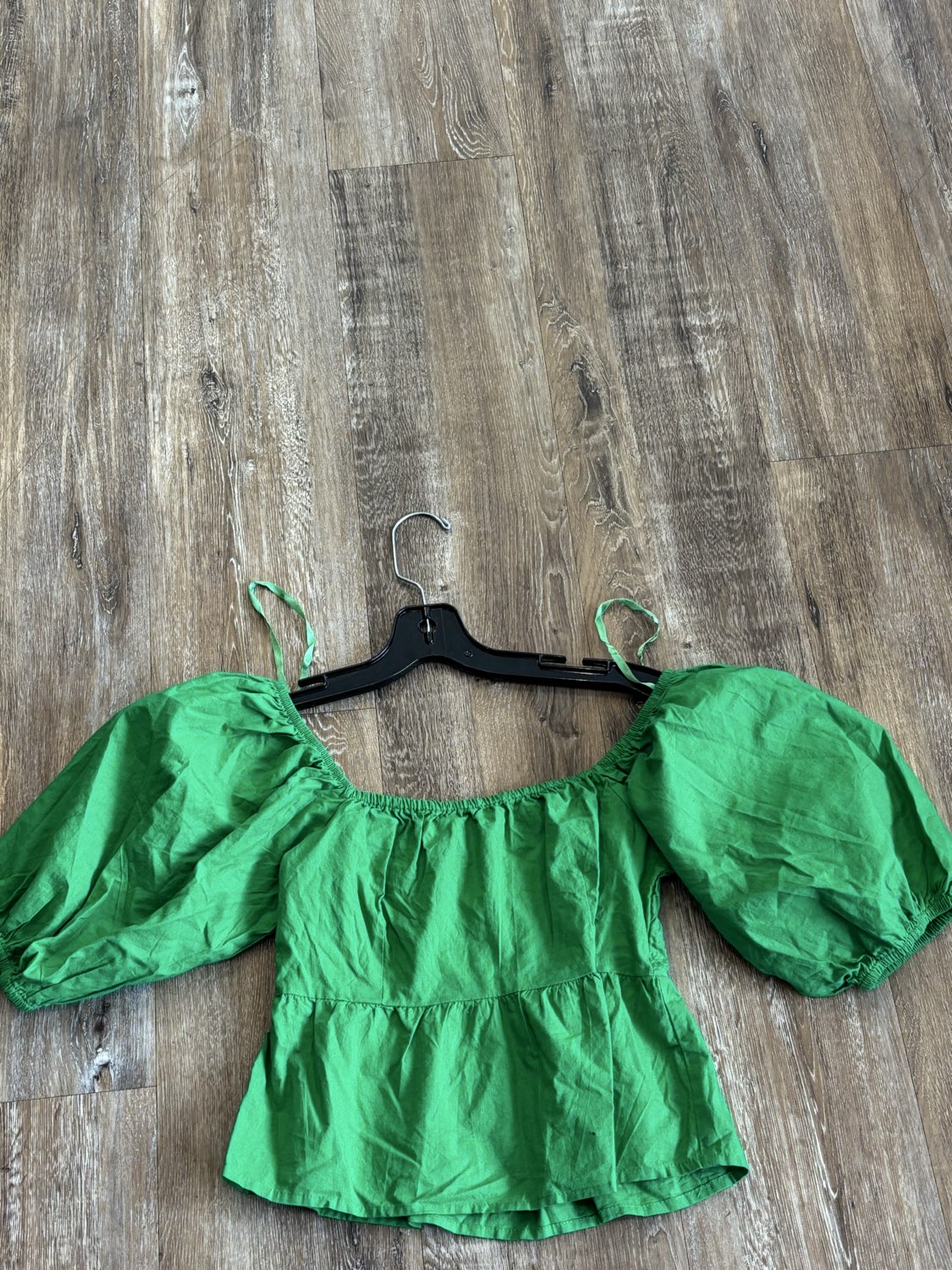 Green  Crop Top, Small