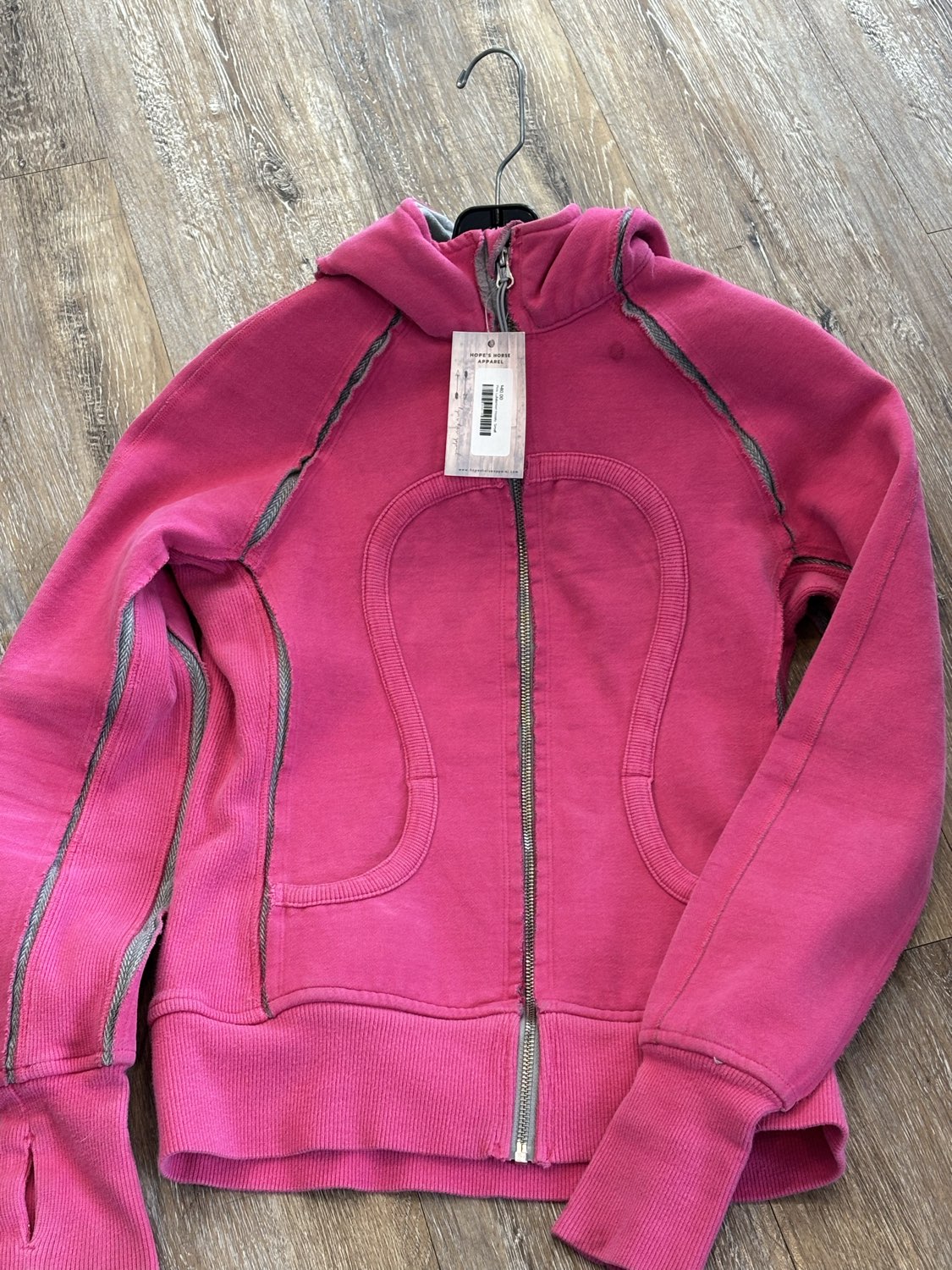 Pink Lululemon Hoody, Small