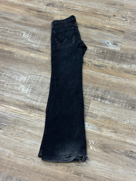 Black Wrangler Q Baby Youth Jeans, 8 slim