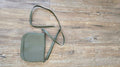 sage green purse