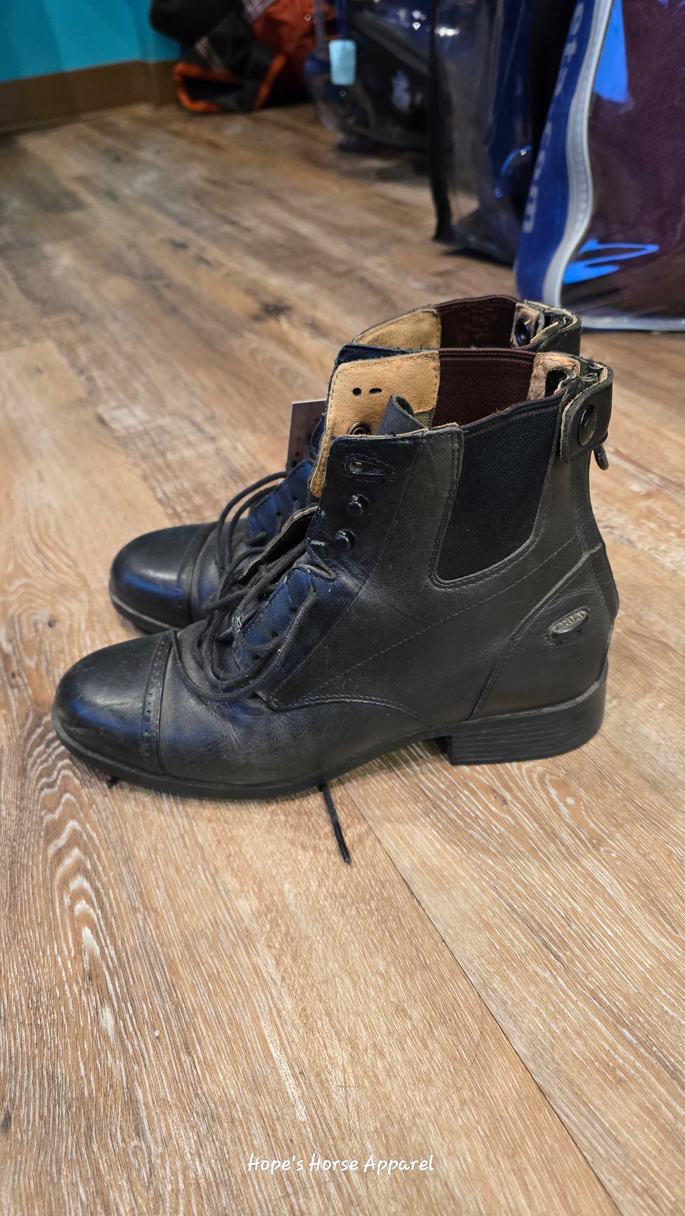 Ariat Paddock Boots with rear zippers