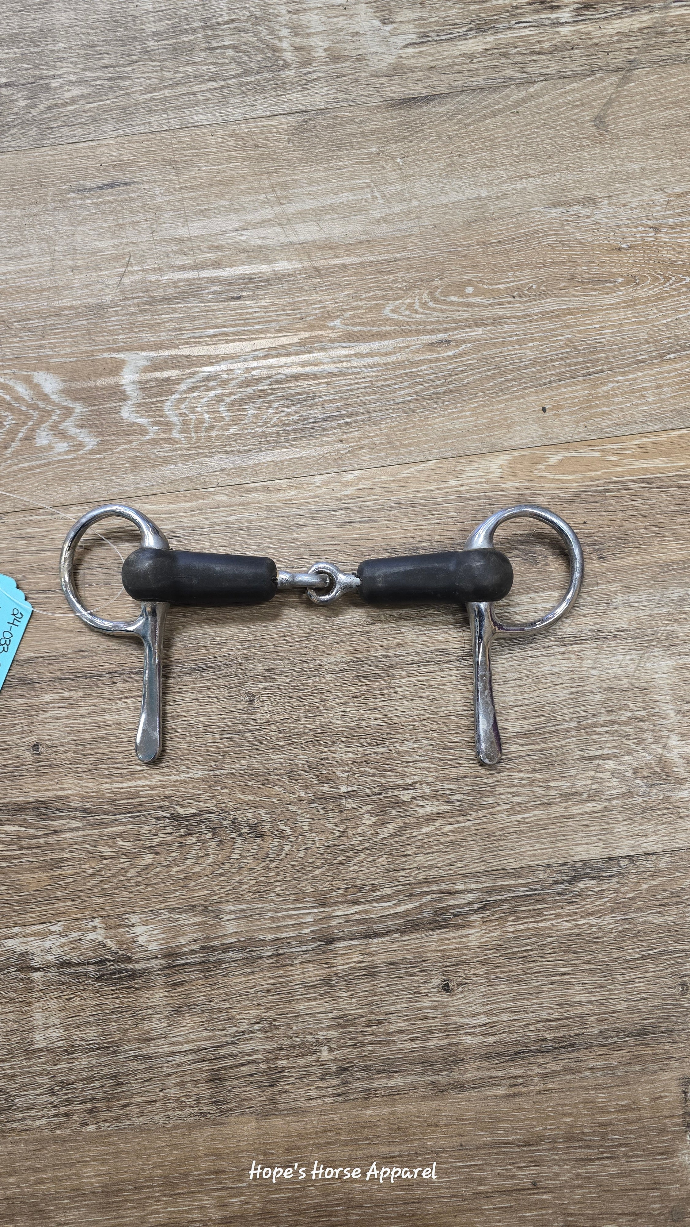 Rubbermouth Half Cheek Bit, 5"