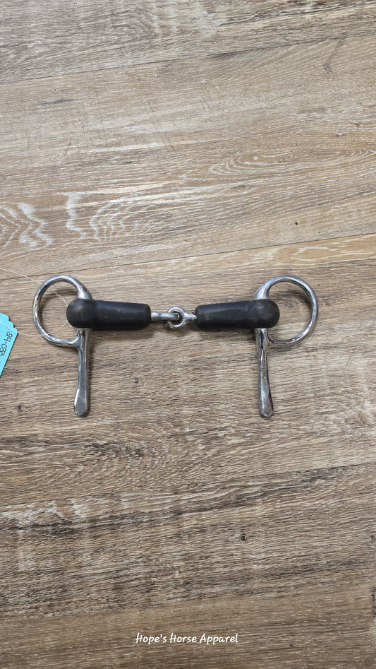 Rubbermouth Half Cheek Bit, 5"