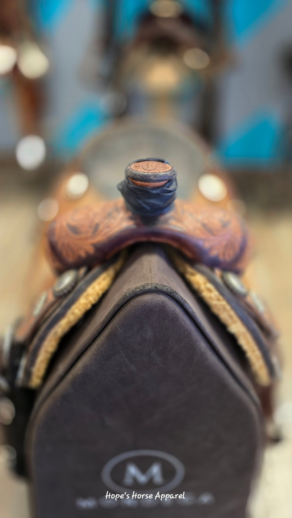 Irvines Custom Rope Saddle