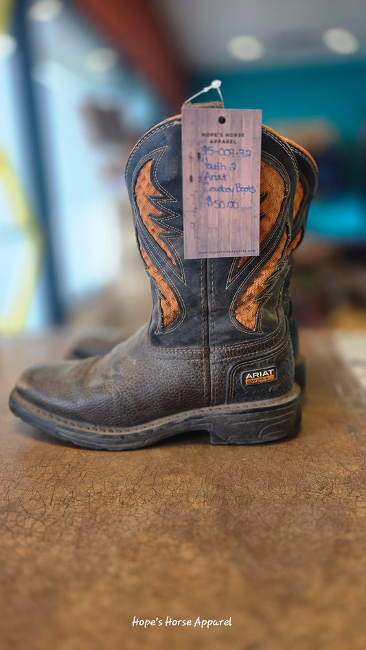 Ariat Youth Cowboy Boots, 2