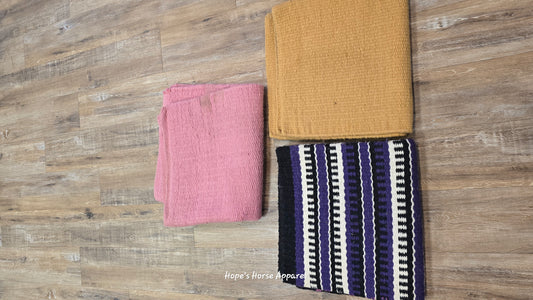 Heavy Weight Wool Saddle Blanket