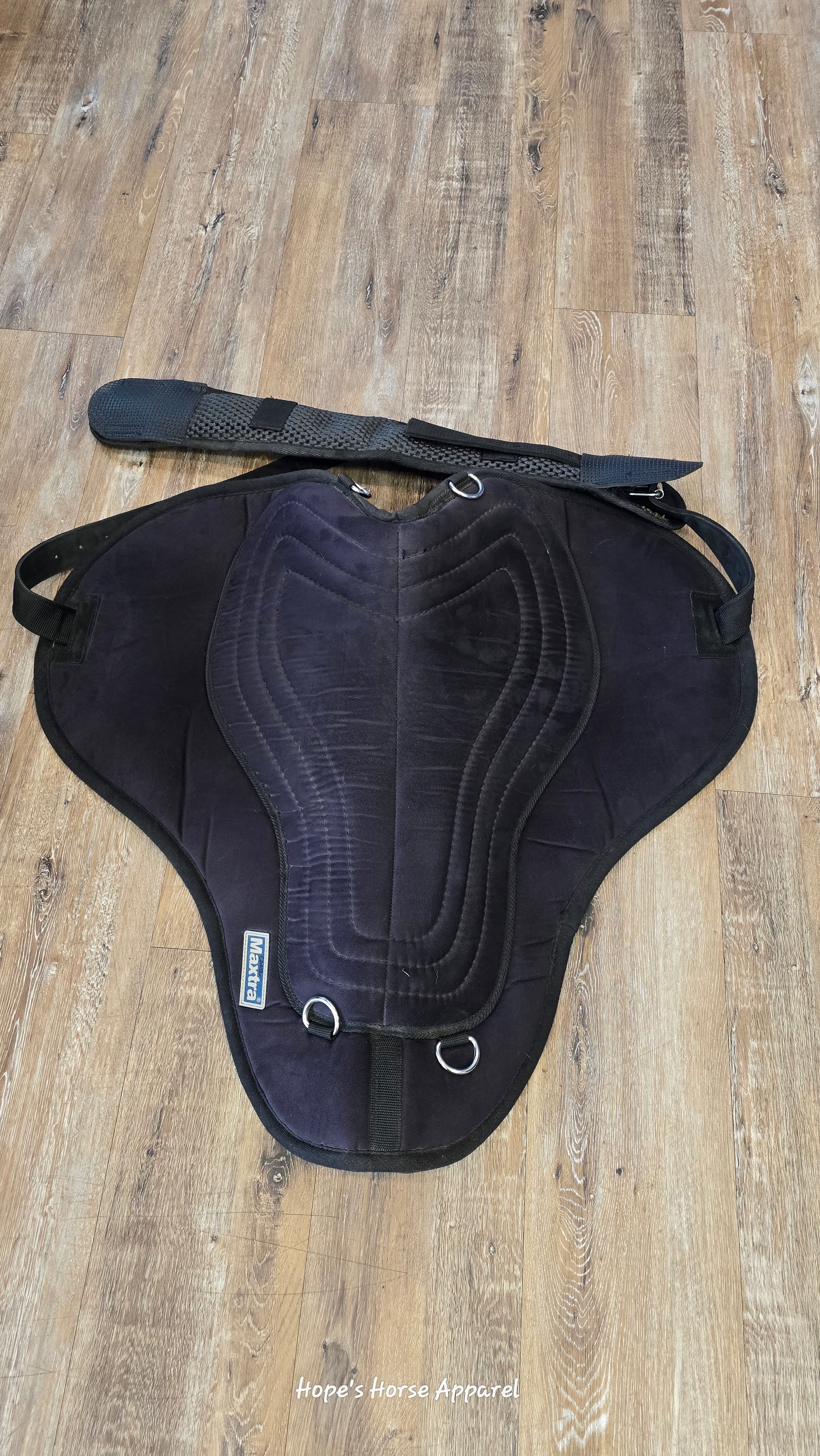 Black Maxtra Bareback Pad