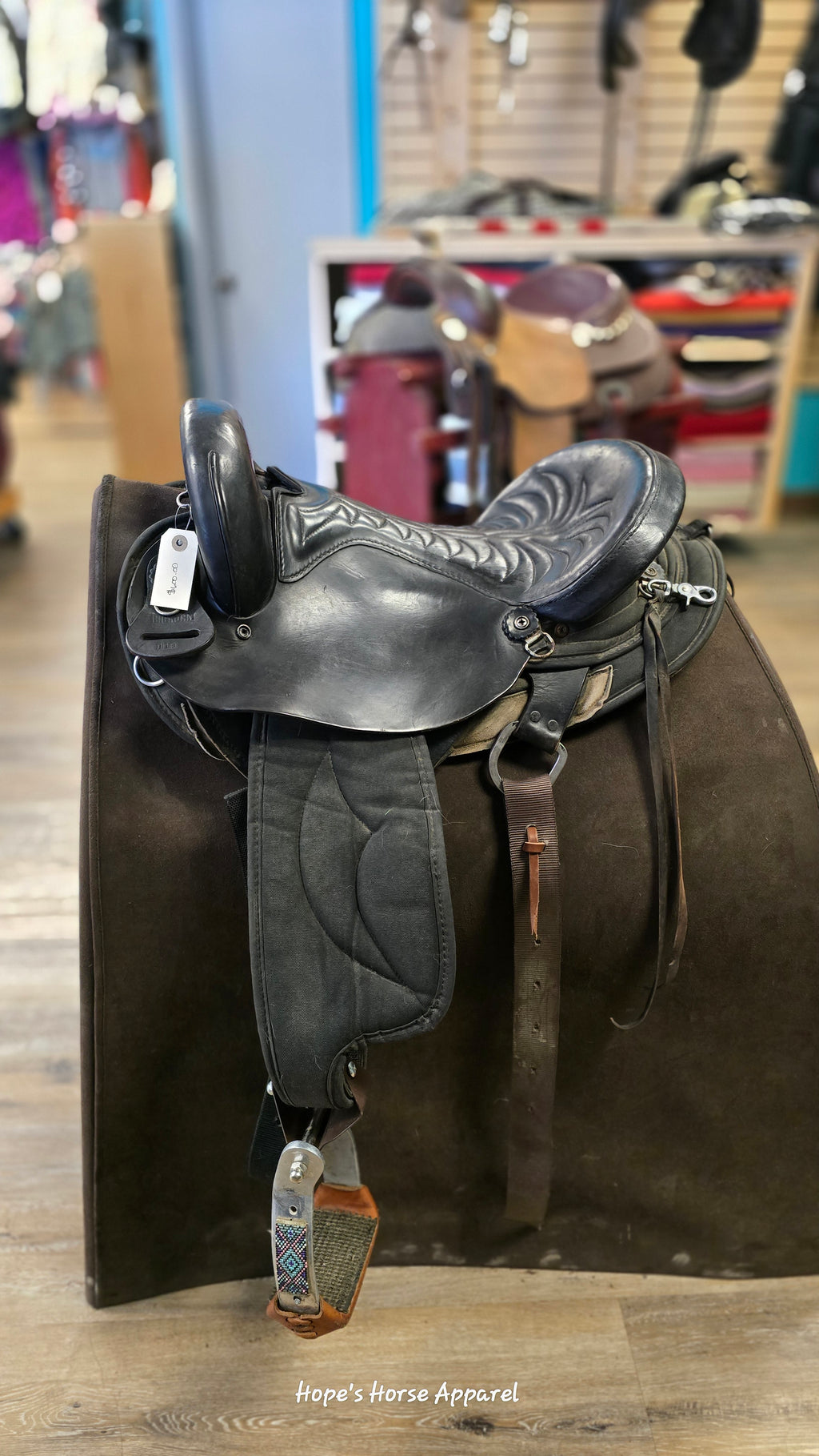 Black Big Horn Endurance Saddle