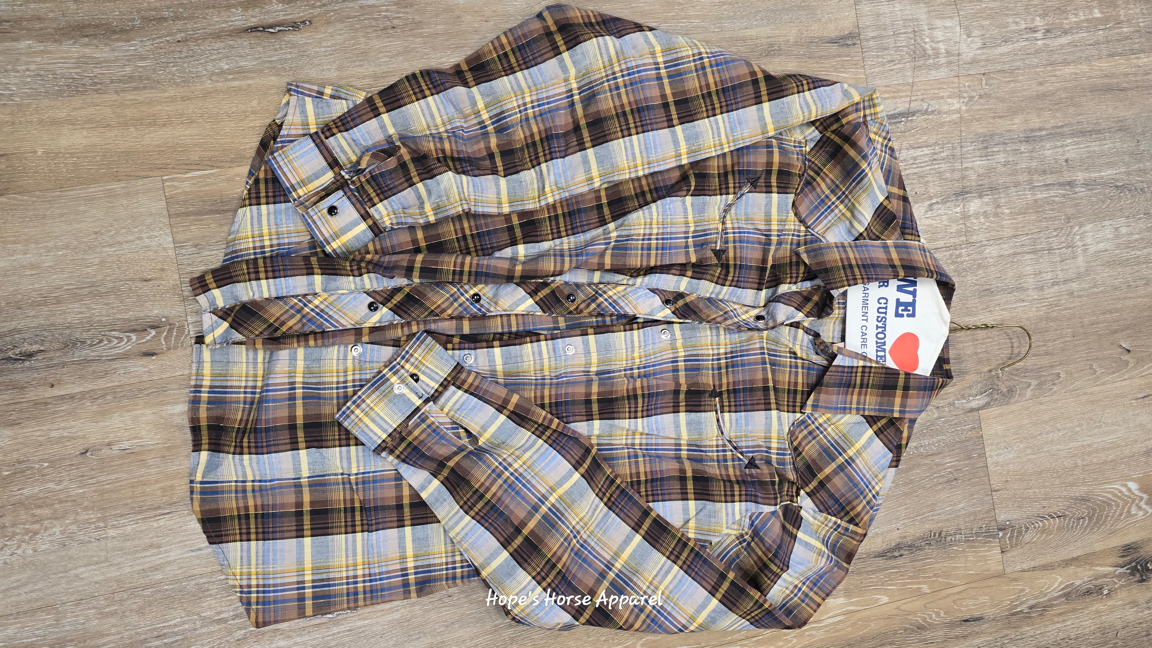 Roper Western Shirt, xl