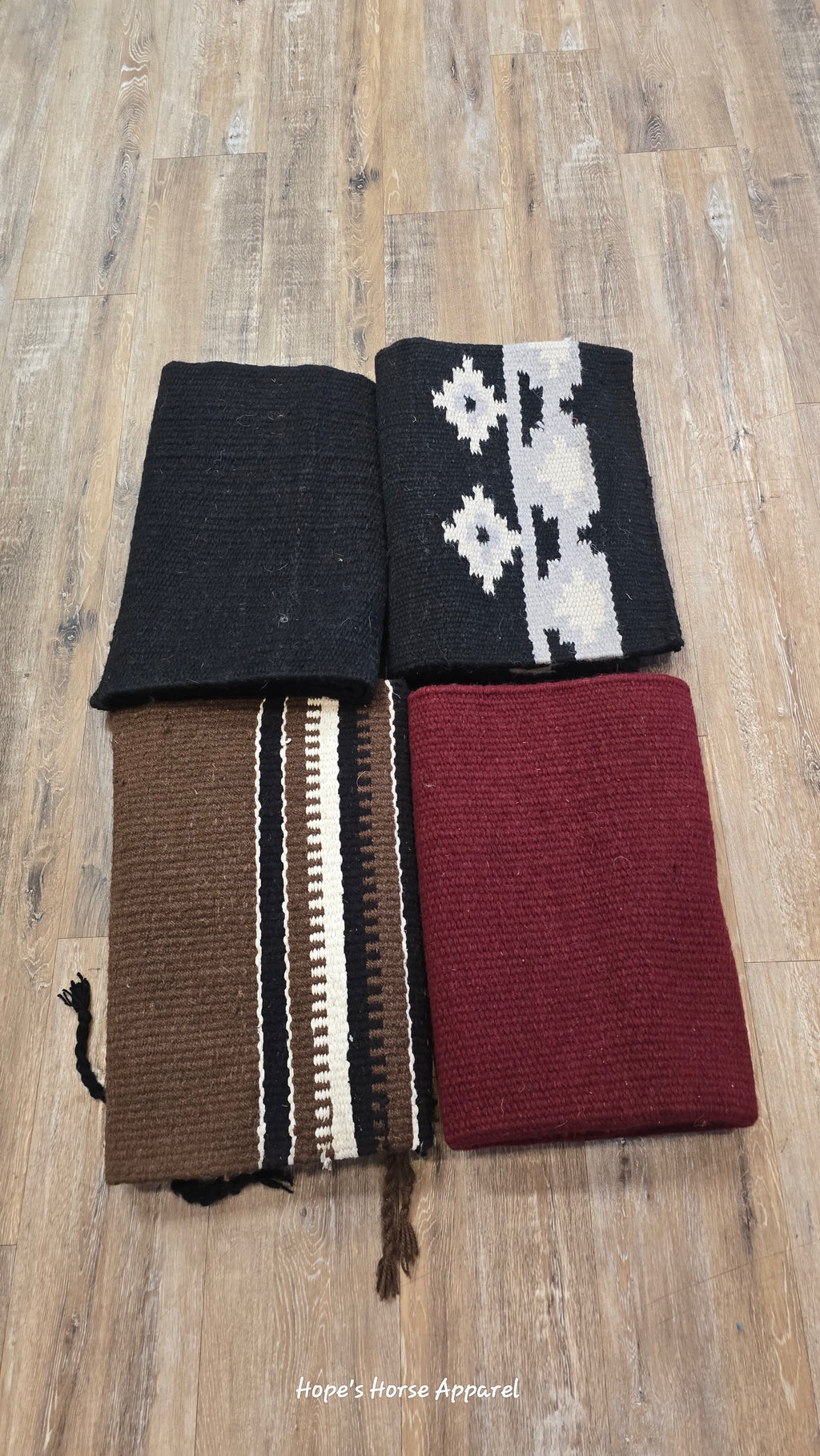 Mid Weight Wool Saddle Blanket