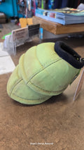 Lime Green Classic Equine Bell Boots, Medium