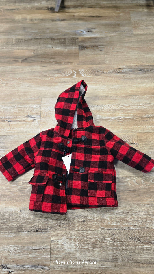 Flannel Jacket, 3-6 mth