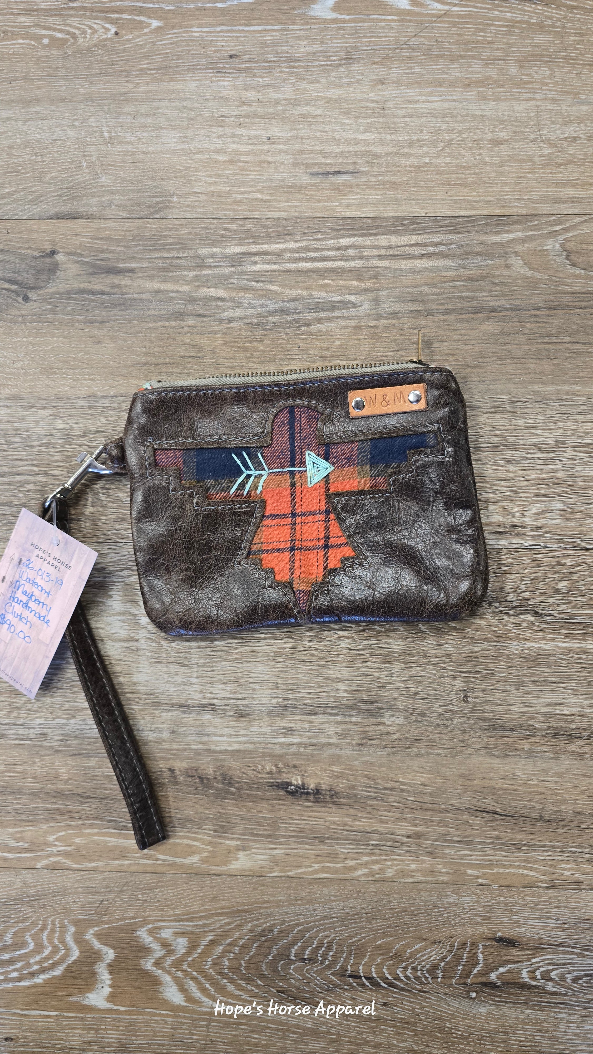 Watson & Mayberry Handmade Leather Clutch