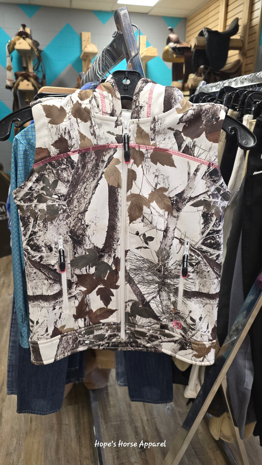 Roper Girls Camo Vest, Large