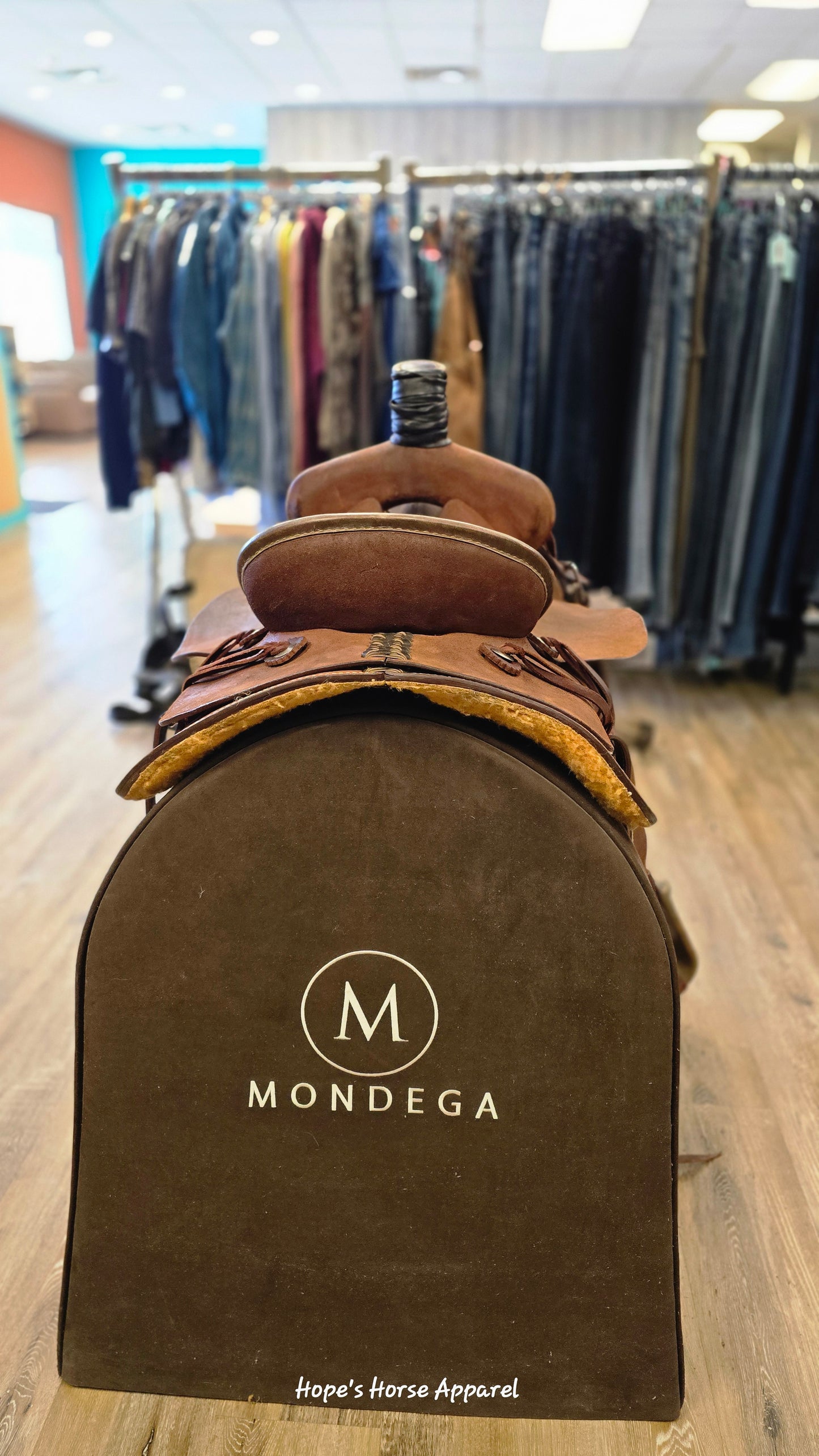 Morris Saddlery Rope Saddle