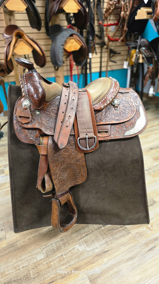 Cloverbar Reining Saddle