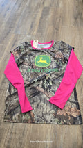John Deere Long Sleeve Girls Shirt, 10