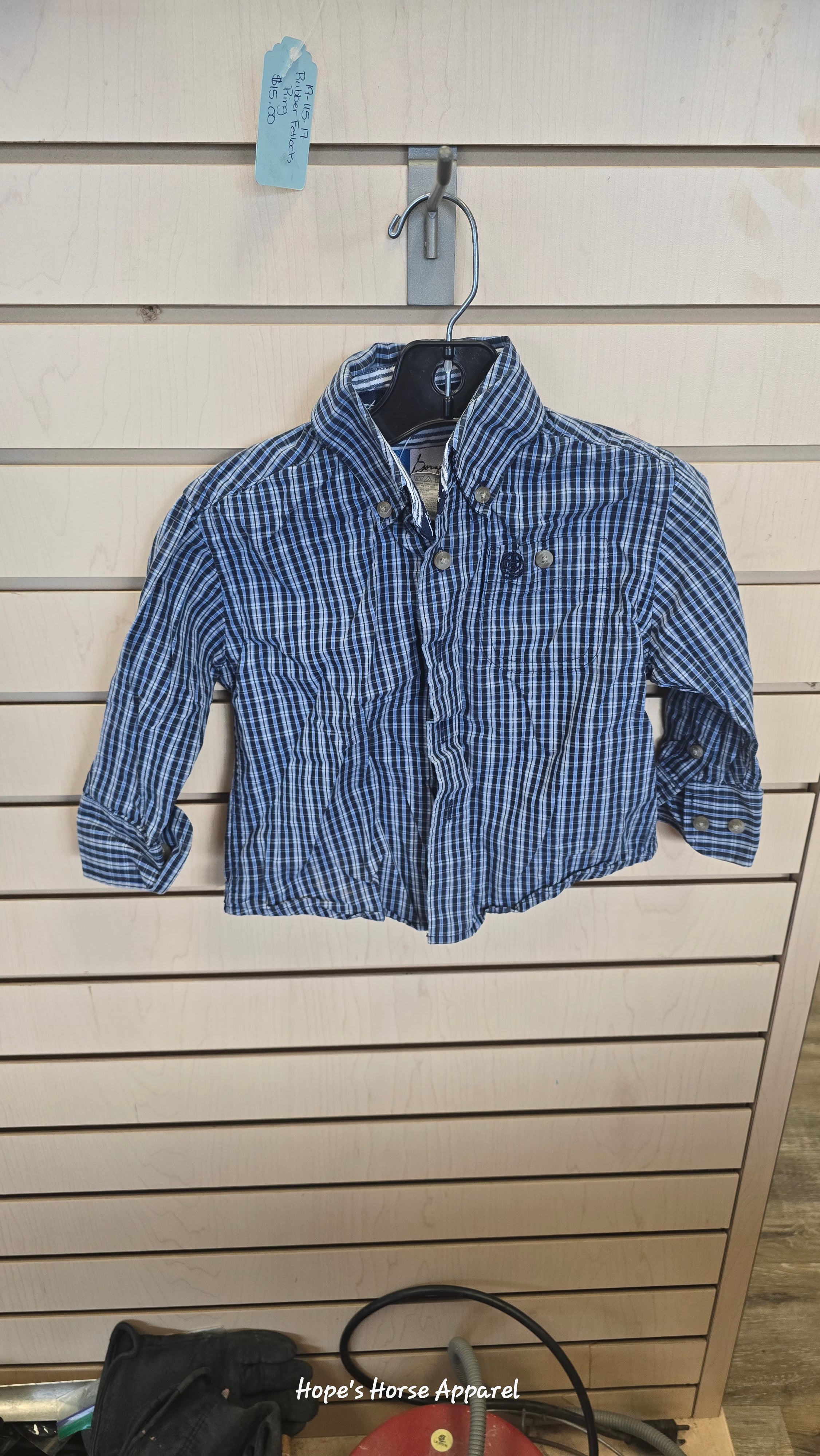 Wrangler Kids Western Shirt, xxs
