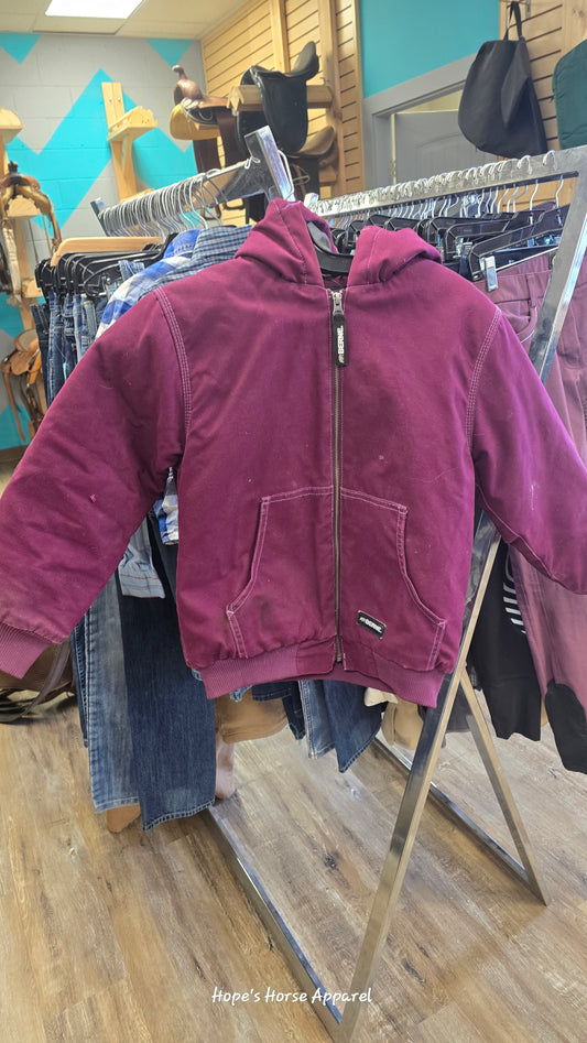 Purple Berne Youth Jacket, Medium