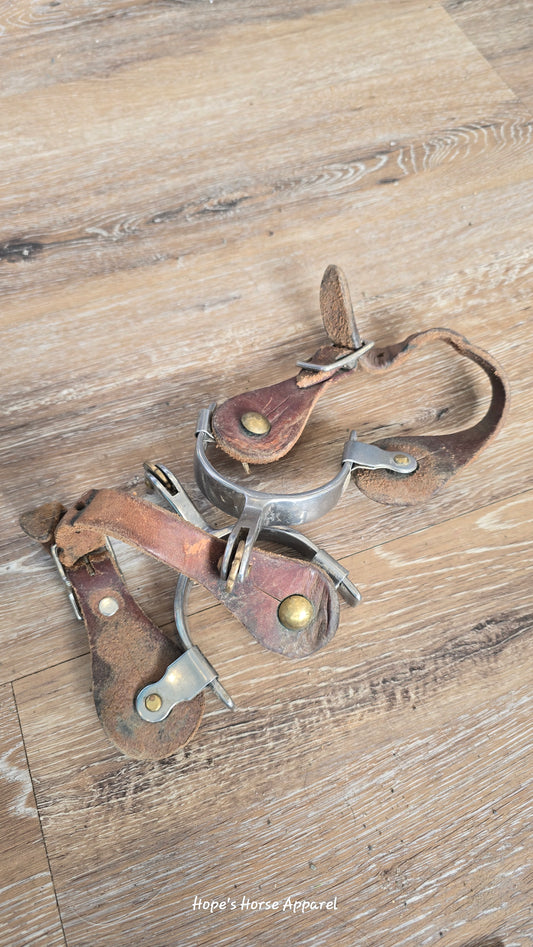 Youth Spurs with Straps