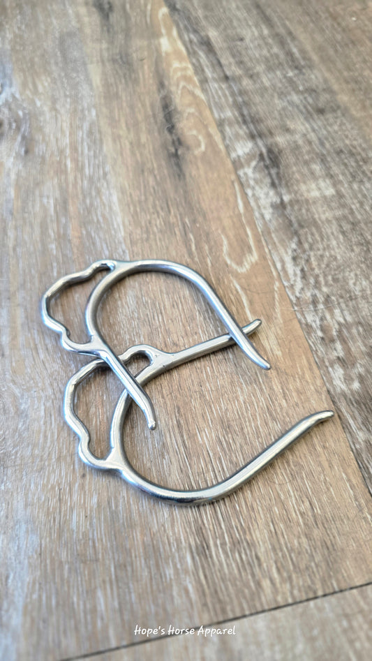 English Slip on Bumper Spurs