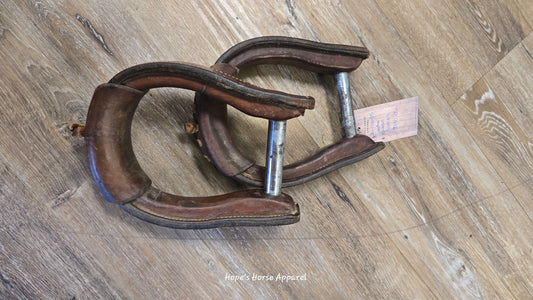 Leather OxBow Stirrups
