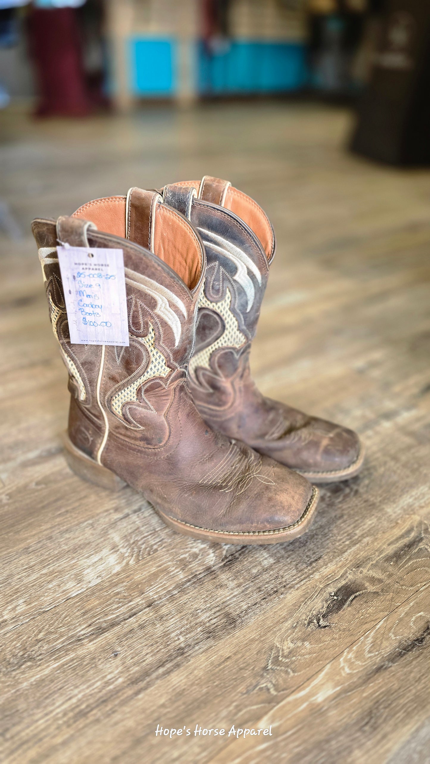 Justin Men's Cowboy Boots, 9