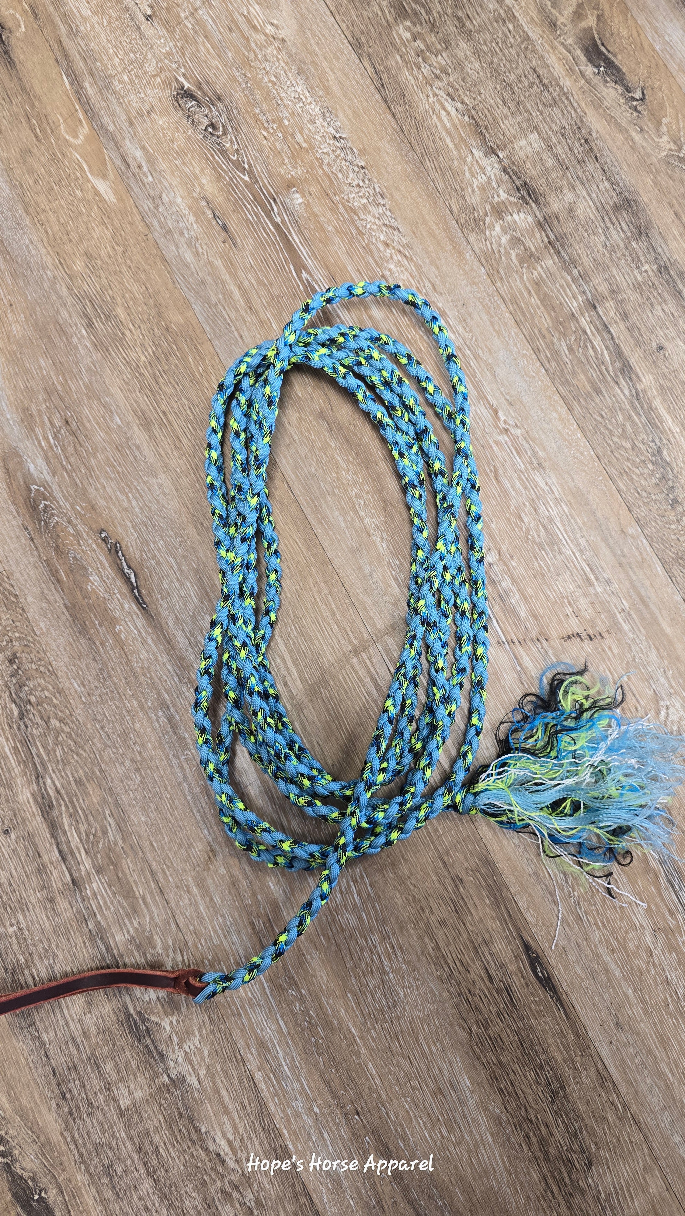Blue Get Down Rope