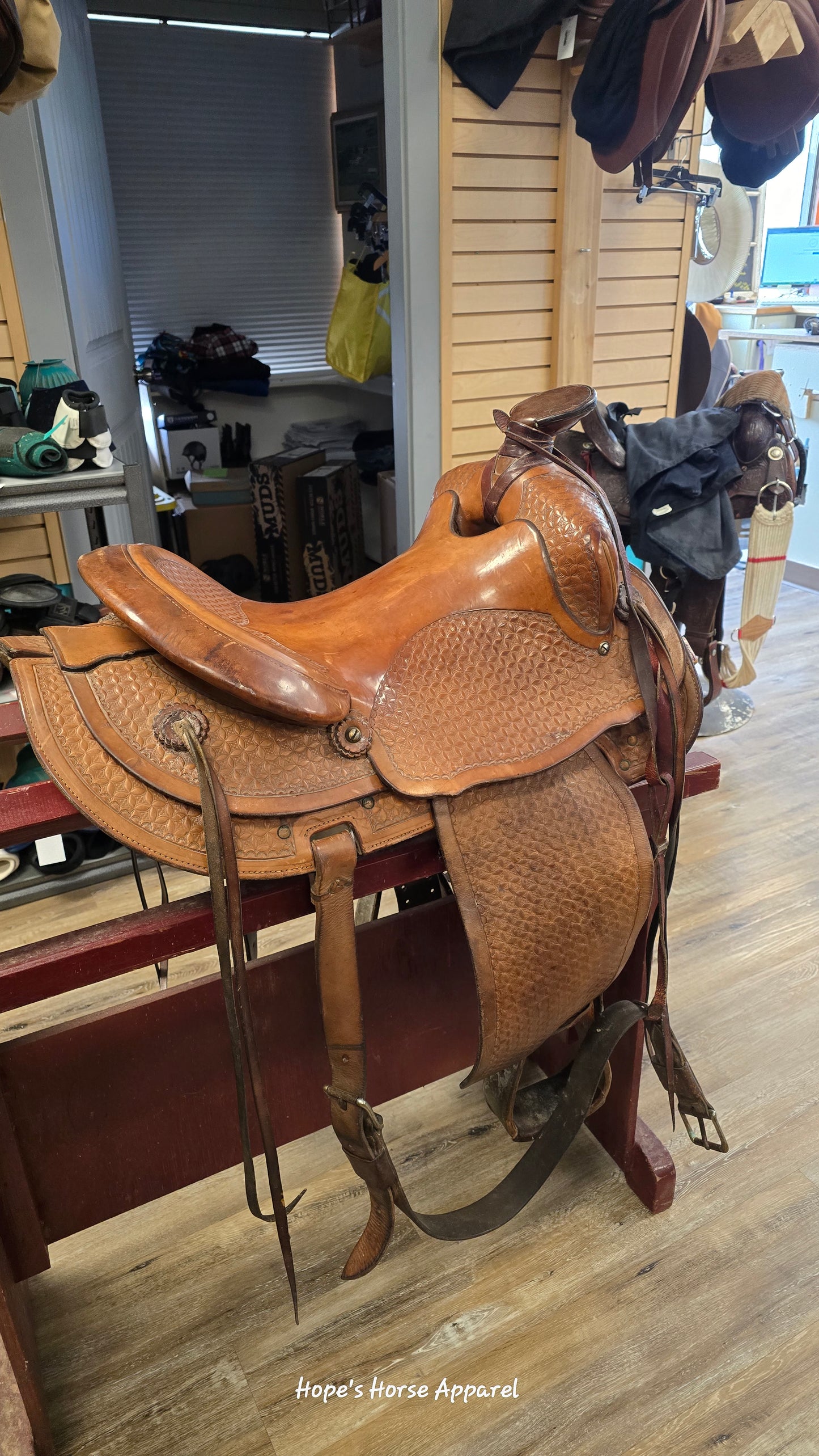 AB Parrott Custom Western Working Saddle