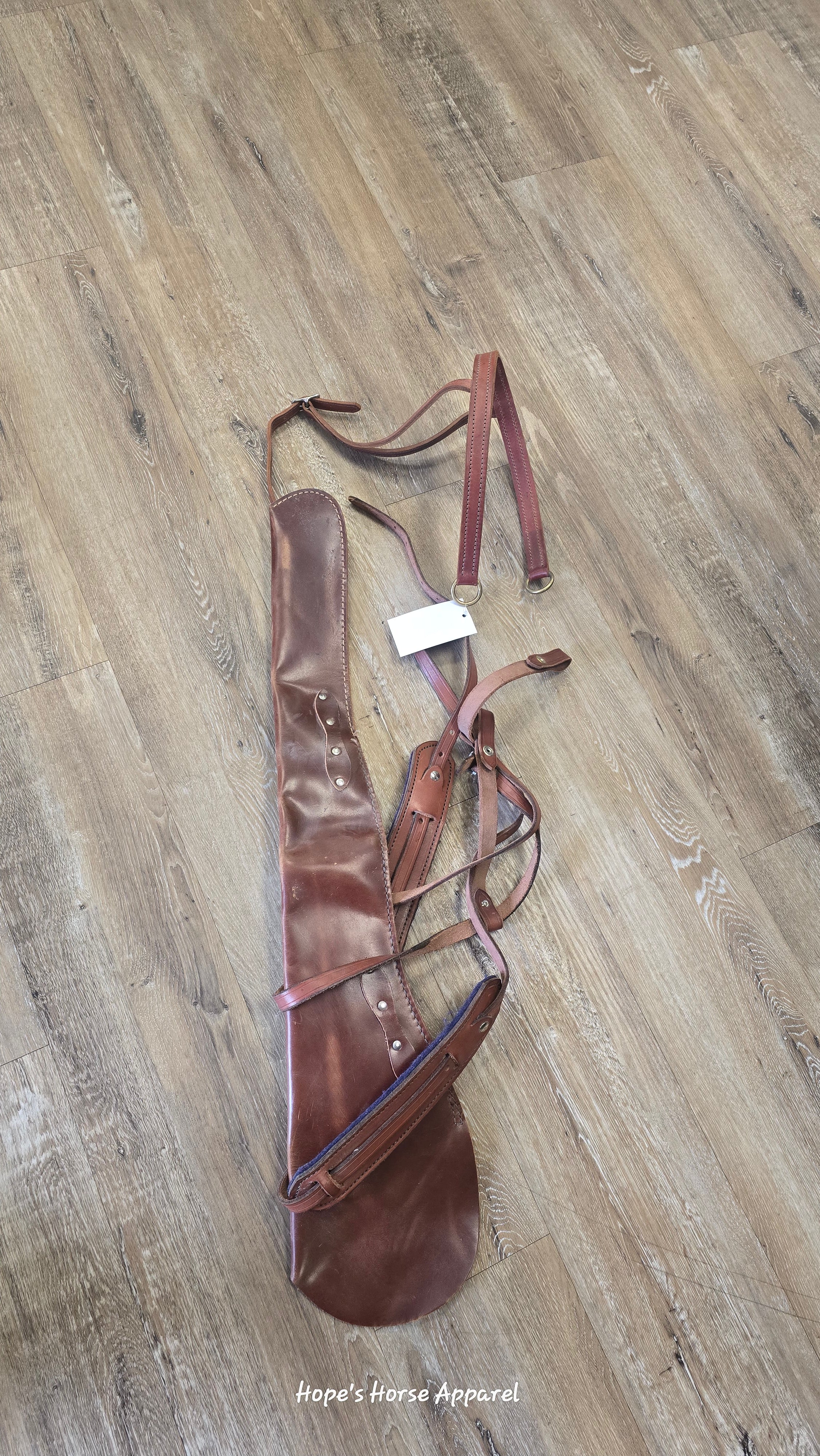 Leather Gun Scabbard