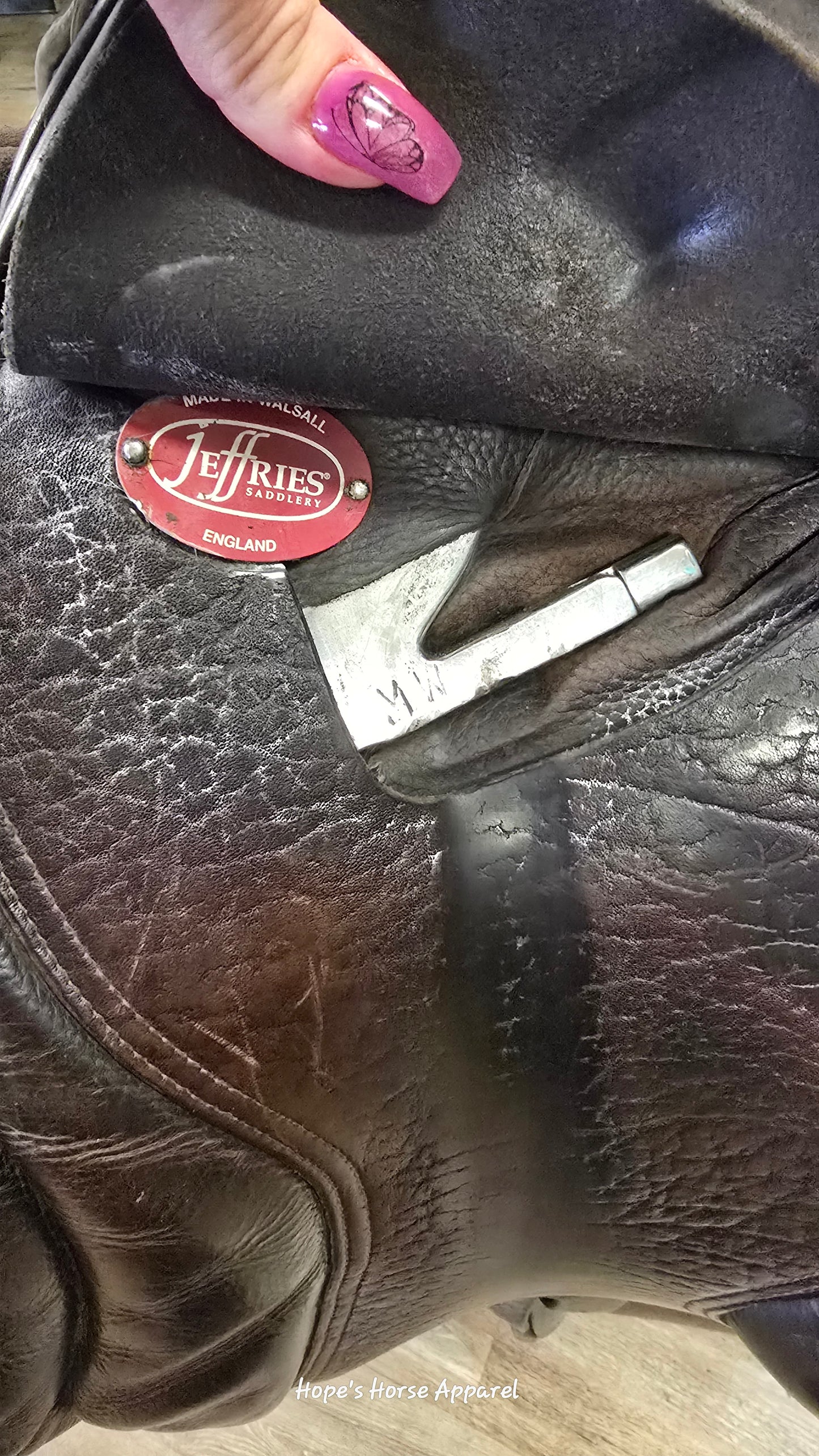 Jeffries Eventing Saddle, 16"