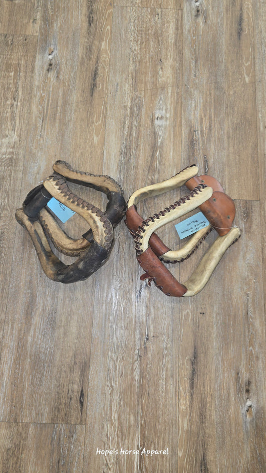 Rawhide Stirrups