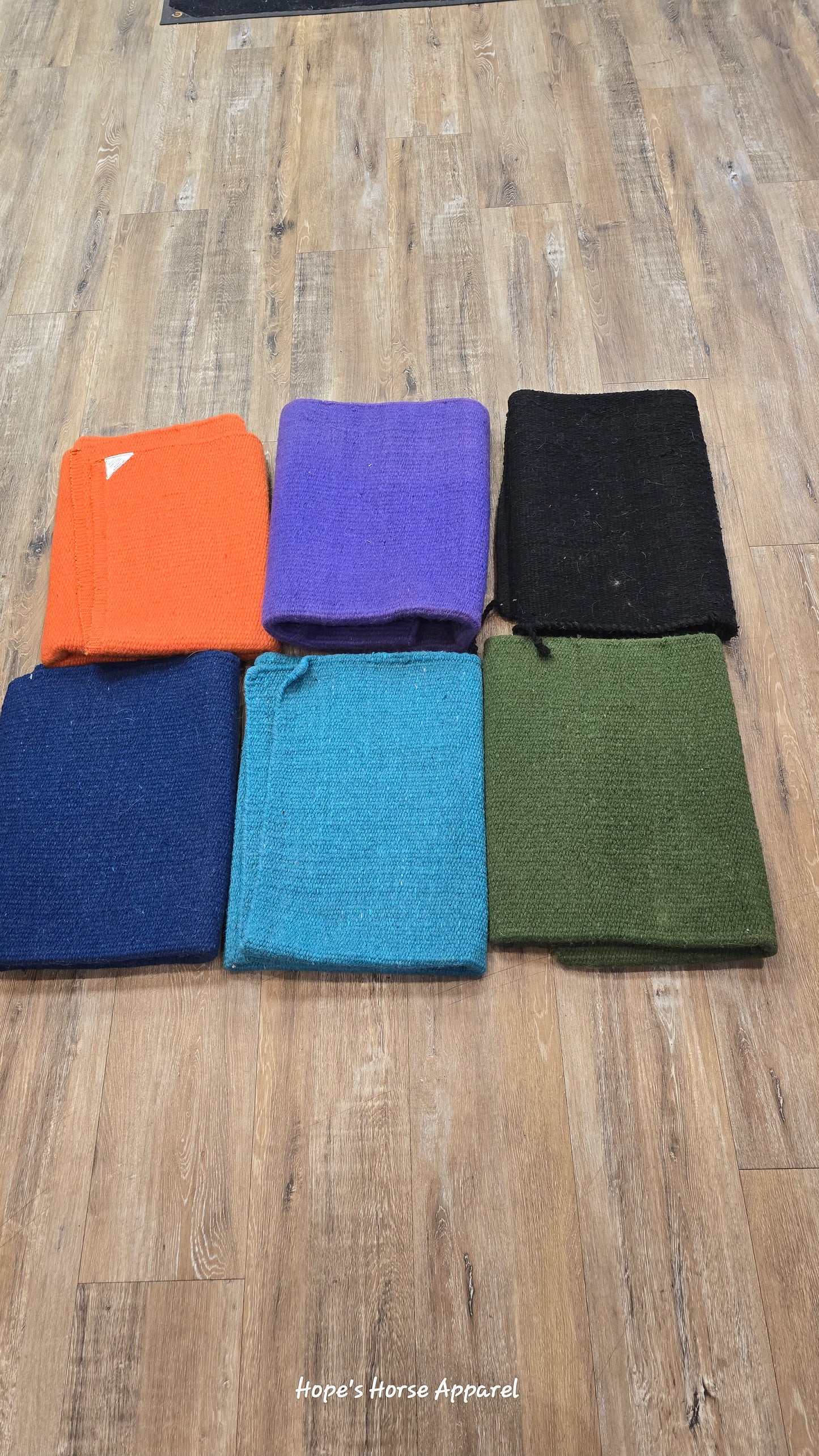 Mid Weight Wool Saddle Blanket