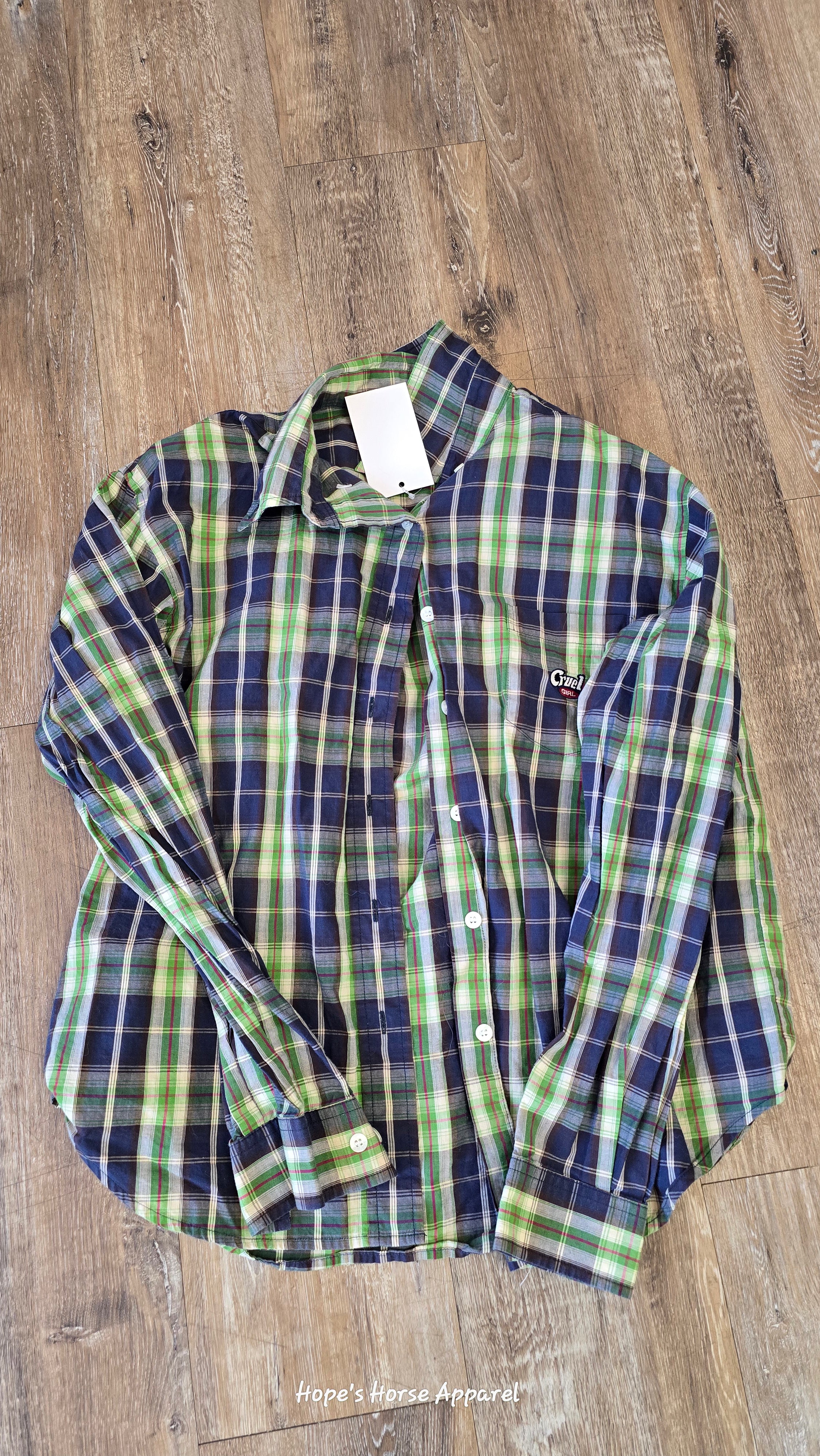 Youth Western Shirt, Large