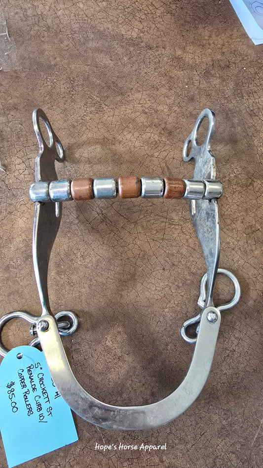 Crockett ST Renalde Curb with Copper Rollers, 5"
