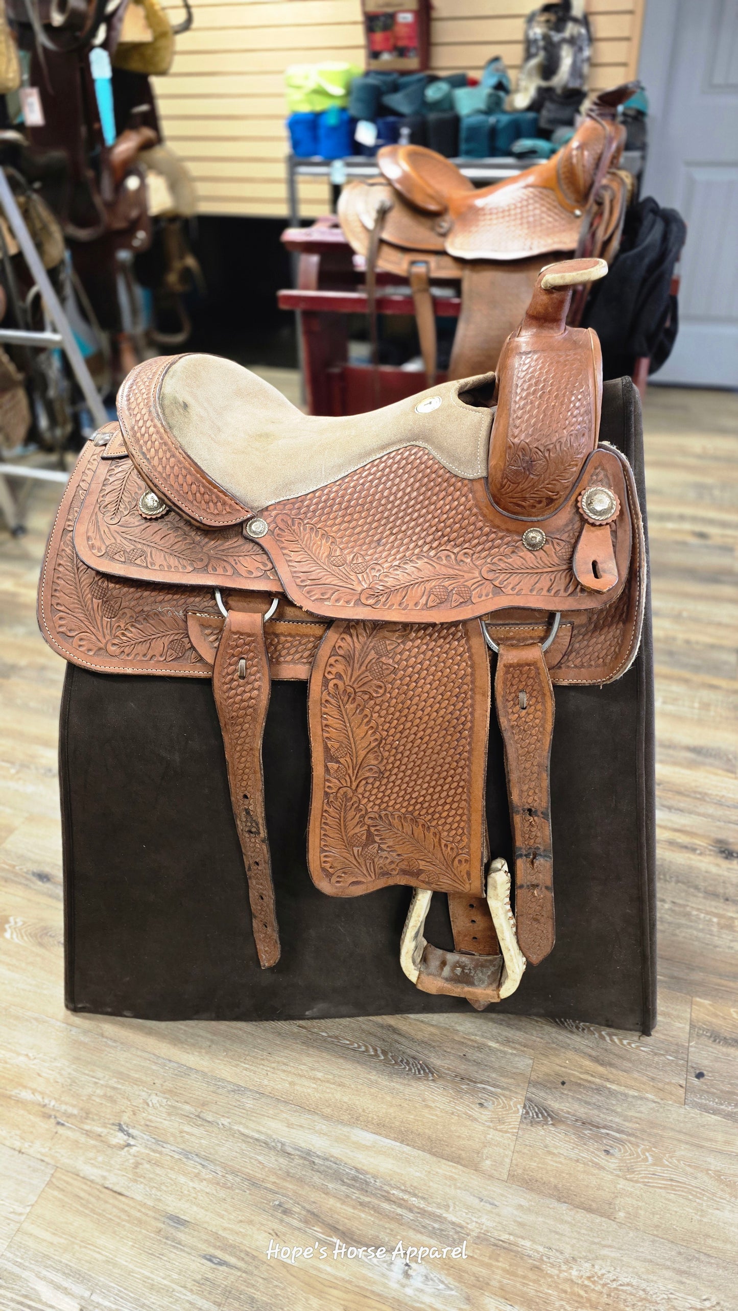 Circle T Western Saddle