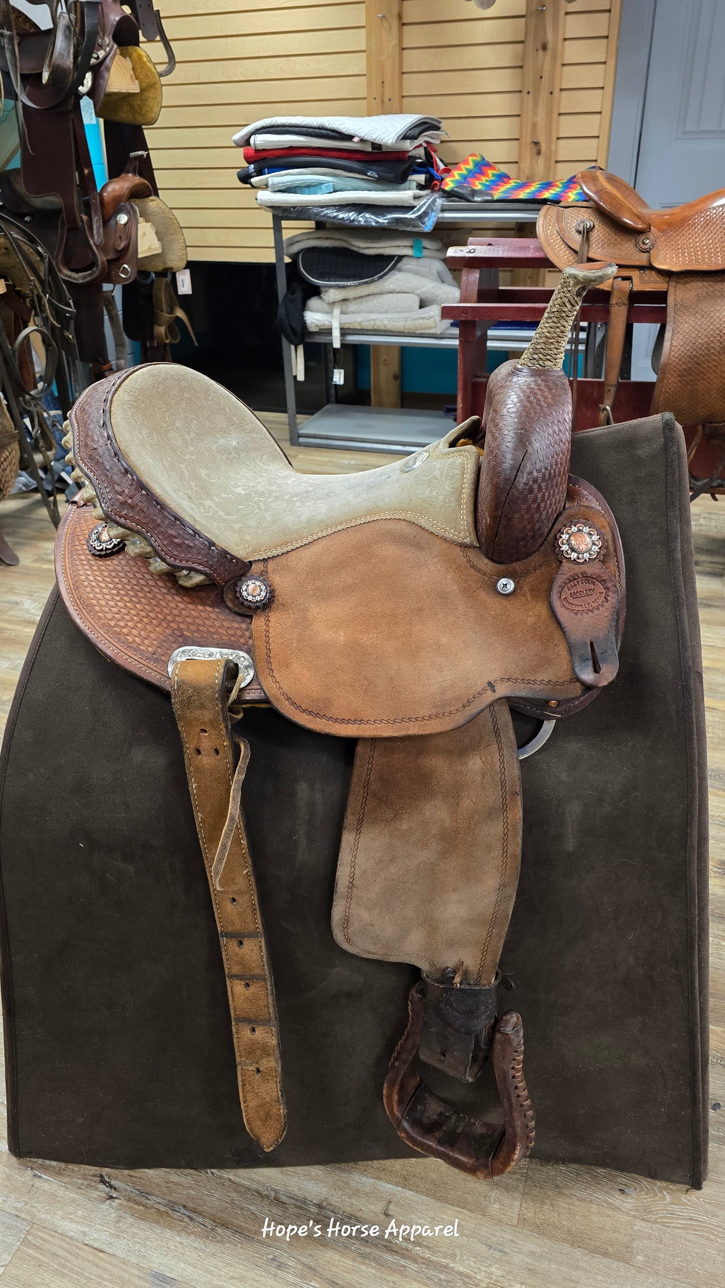 Billy Cook Barrel Saddle