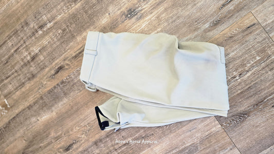Beige TuffRider Breeches, 28R